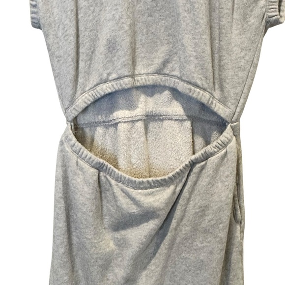Offline by Aerie Women's Weekend Dress Middle Cutout Cap Sleeve Size S Gray - Picture 4 of 11